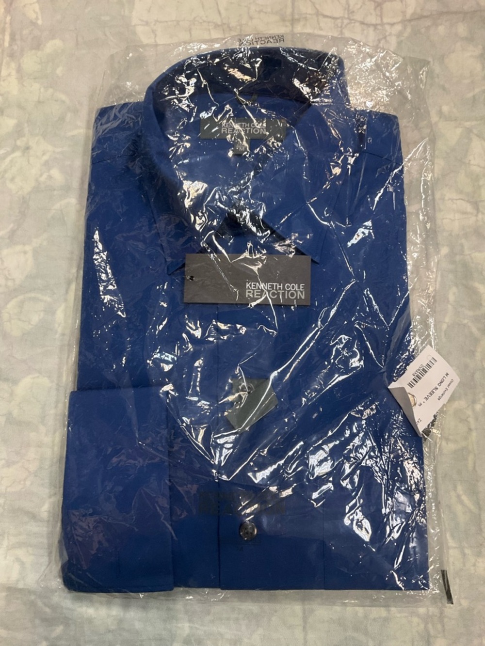 Kenneth Cole Reaction Deep Blue Men's Dress Shirt